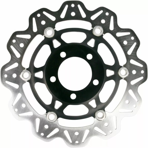 EBC спирачка rtr flt vee вълна blk fr vr4152blk