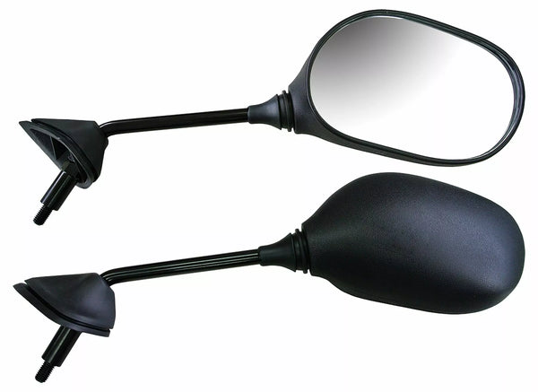Emgo Mirror Black Right Ec Stem 20-86841