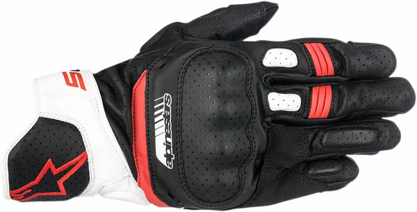 Alpinestars (Road) Glove SP-5 B/W/R 2x 3558517-123-2x