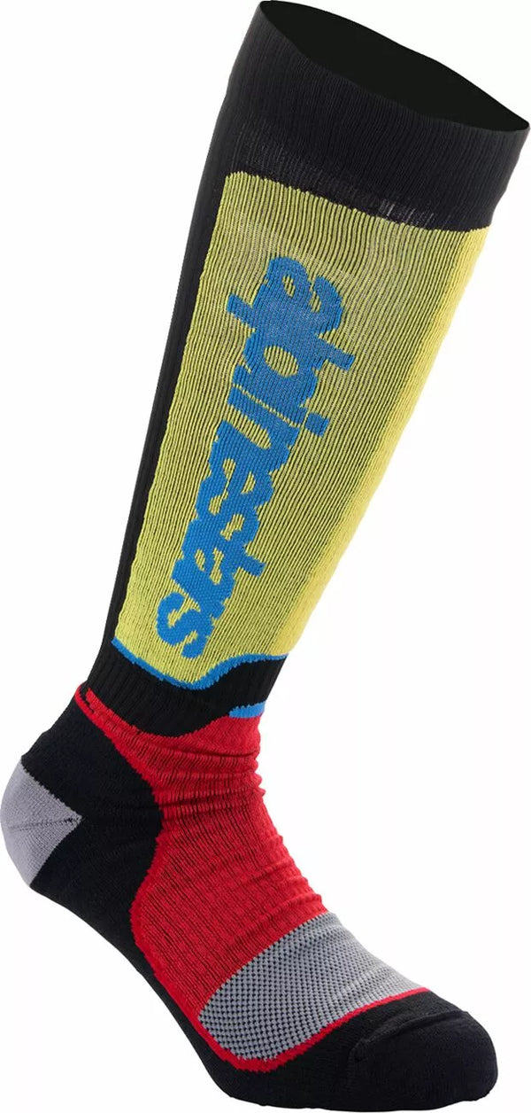 Alpinestars (MX) Sock surface MX+ BLK/Red/BL 4742324-1212-ML