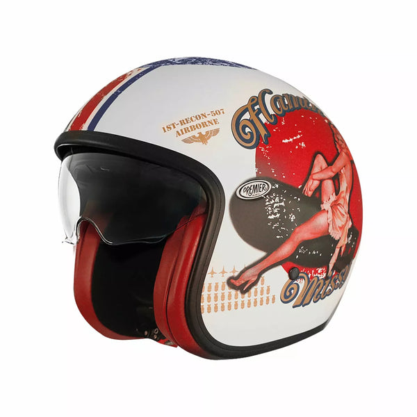 Premier Helmets Helmet Vintage PU 8bm 3x Apjetvi6fibup8xxl