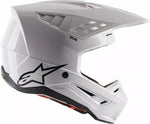 Alpinestars cross mc шлем supetech m5 твърдо бяло