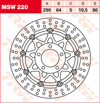 Trw ротор TRW MSW220 MSW220