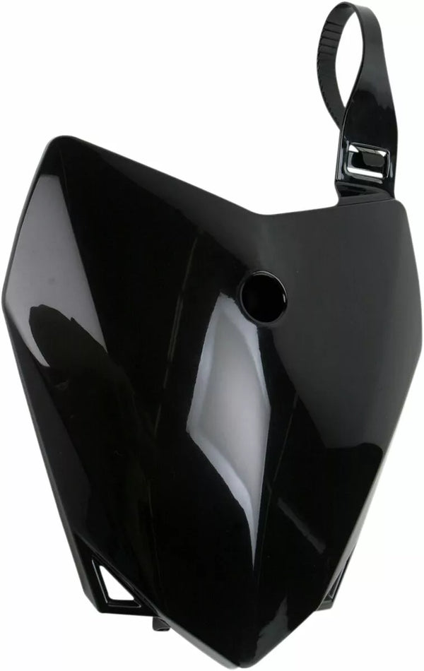 UFO Front #plate KLX110 10-17 Blk KA04718 #001