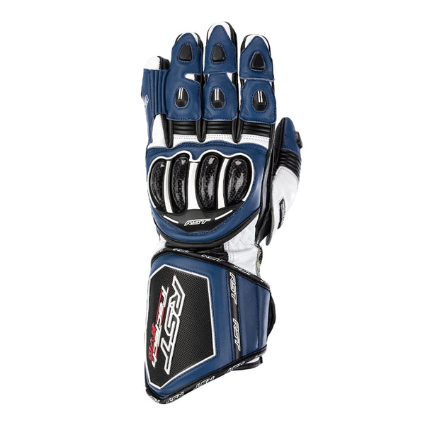 RST Tractech EVO 4 Кожени ръкавици - син/бял/черен размер M 102666Blu -09