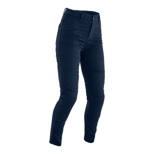 RST JEGGING CE Reinforced Ladies Textile Jean - Indigo Blue Size M Short Leg 102624BLU -12