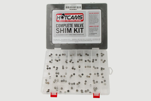 HOT CAMS Клапанни мишки Ø7.48x1.20 до Ø7.48x3.50mm (всеки размер X3) HCSHIM01