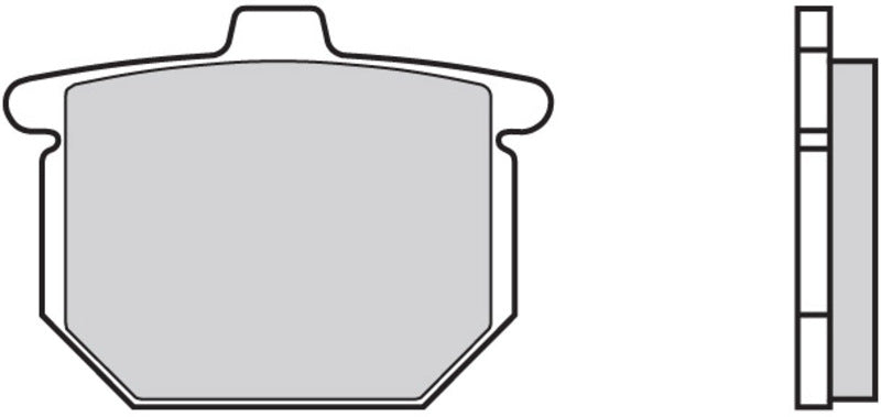 BREMBO Street Carbon Ceramic Brake pads - 07HO0307 07HO0307