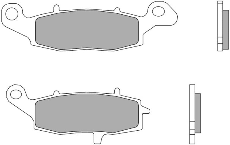BREMBO Street Carbon Ceramic Brake pads - 07KA1907 07KA1907