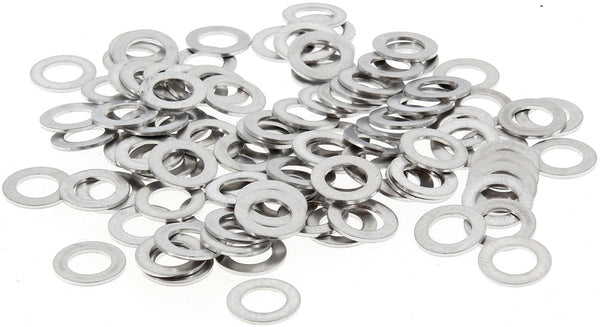 Bihr Aluminum Washers 8x14x1mm 100 Piecesr080140ba/100