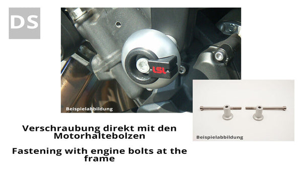 LSL Crash Protectors fitting kit For VTR1000SP1 2000-04 550H093 