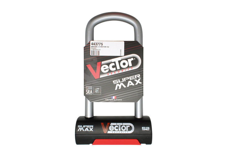 Vector Super Max S2 U-Lock-Ø16mm / 88x200mm-SRA / ART / NF-FFMC Сертифициран U-88 /200-NV