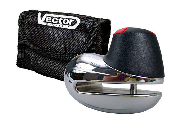 VECTOR Mini Disc Brake Lock - Ø6mm, Chrome 