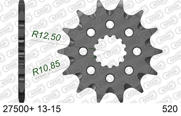 Afam Steel Self -Cleaning Front Spook 27500 - 520 27500+13