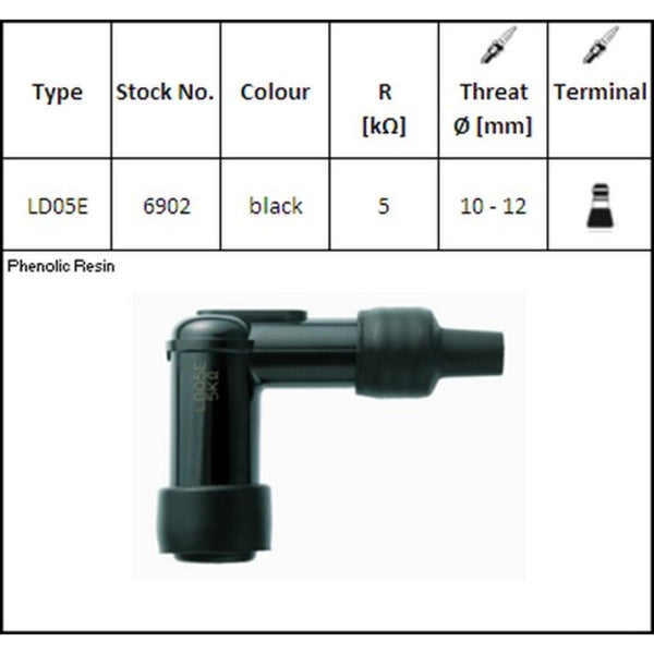 NGK Spark Plug Cap - LD05E 