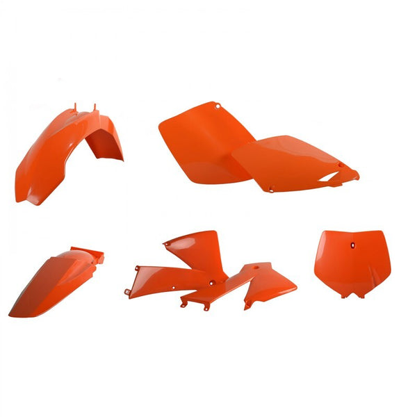 Полицейски пристанищна пластмаса комплект Orange KTM SX125 90651