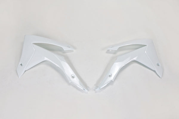 НЛО радиатор покрива бял Honda CRF250R/450R HO04657#041