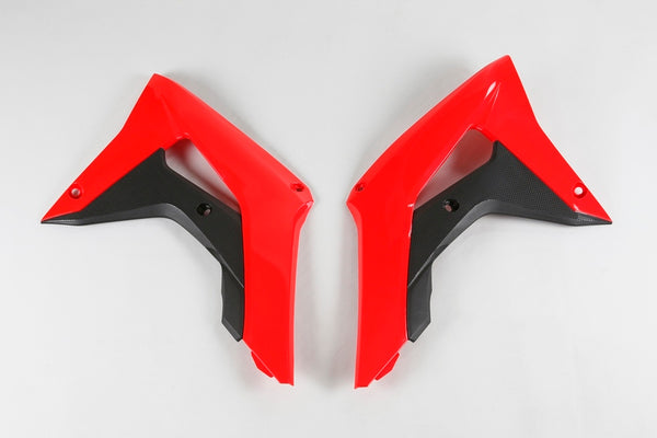 НЛО радиаторни капаци OEM цвят 2017 червен/черен Honda CRF450R HO04682#999