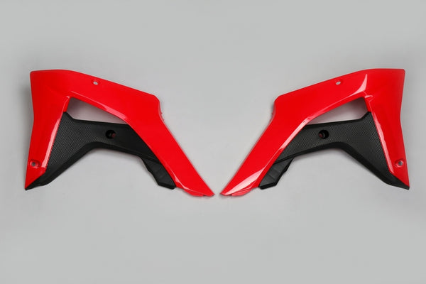НЛО радиаторни капаци OEM цвят 2017 червен/черен Honda CRF450RX HO04683#999