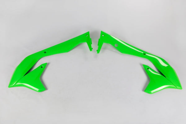 НЛО радиатор покрива зелено Kawasaki KX450F KA04736#026