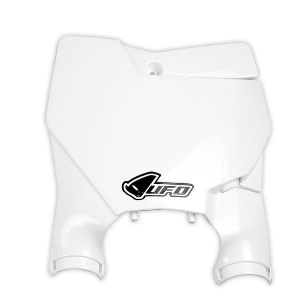 UFO Stadium Front Number Plate White KTM KT04080#047 