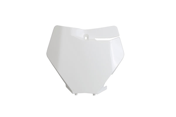 НЛО на предния номер табела бяла KTM SX/SX-F KT04094#047