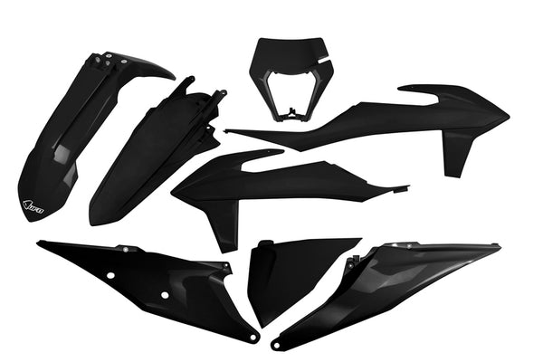 НЛО пластмасов комплект Black KTM Exc/Exc-F KTKIT527@001