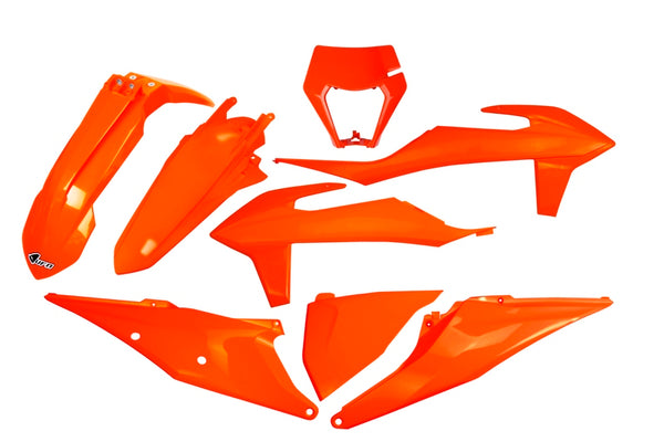 НЛО пластмасов комплект Неонен оранжев KTM EXC/EXC-F KTKIT527@FFLU