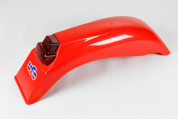 UFO ENDURO REAR Fender + Light Red Me08026#B