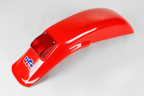 UFO ENDURO REAR Fender + Light Red Me08027#B