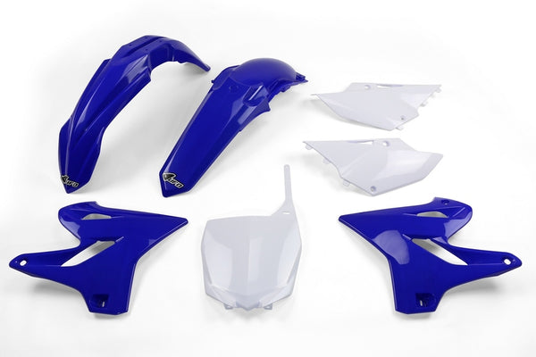 НЛО пластмасов комплект OEM цвят син/бял Yamaha YZ125/250 Yakit319@999