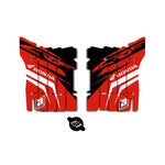 Blackbird Dream Graphic 4 Radiator Louvers Graphic Kit Honda CRF 250 A107N