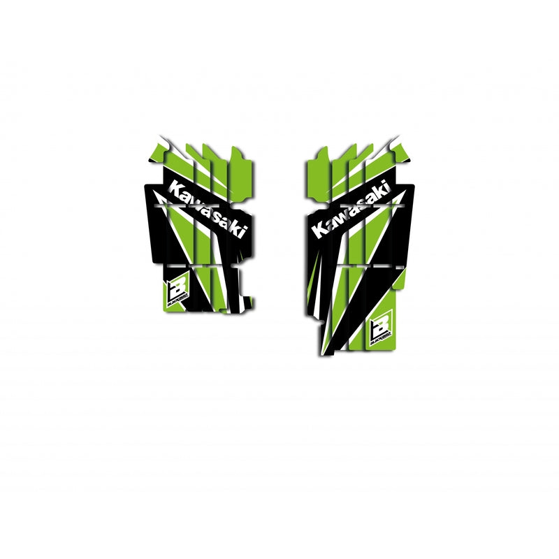 Blackbird Dream Graphic 4 радиаторски жалузи Графичен комплект Kawasaki KXF A404N