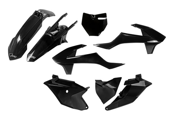 UFO PLASTIC KIT BLACK GAS GAS MC85 GGKIT701@001