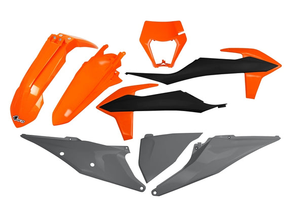 НЛО пластмасов комплект OEM цвят (2021) KTM exc/exc-f ktkit527@999x