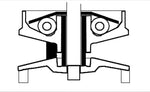 Varateur Yasuni Axial 4T - Piaggio 300 War 300PIA40