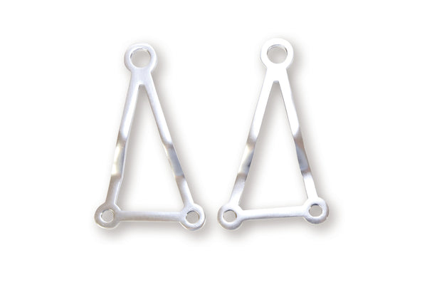 Shin Yo Aluminum Lamp Holder, Filigree, Polished 220-807