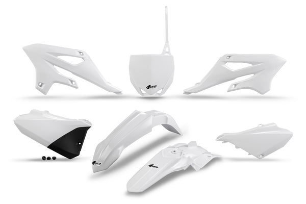 UFO PLASTIC KIT - White Yamaha Yz85 Yakit325@046