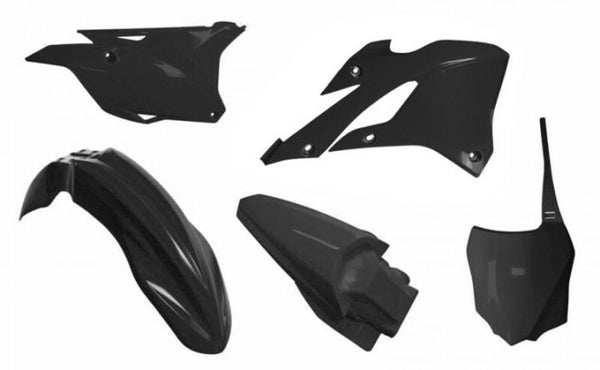 Racetech Plastic Kit-Черен до Kawasaki KX85/112 R-Kitkx0-NR0-585