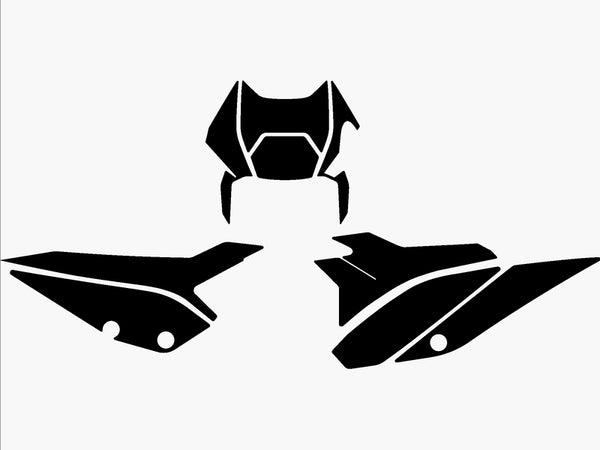 Стикери за черни птици - Beta RR 2T/4T 3B05/000006