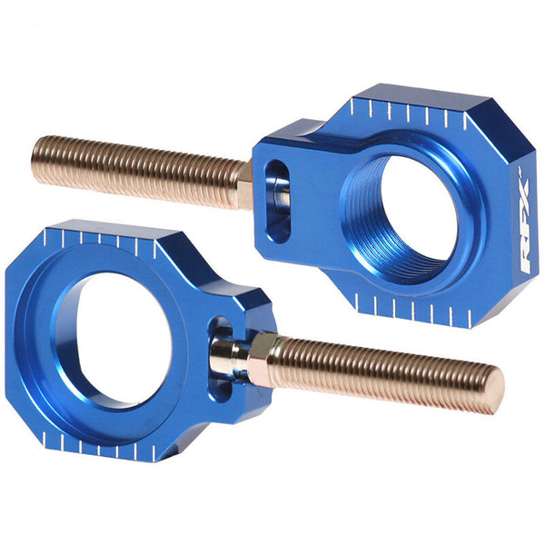 RFX PRO 2 REAR AXLE Adjusters Blocks - Blue FXAB5020099BU
