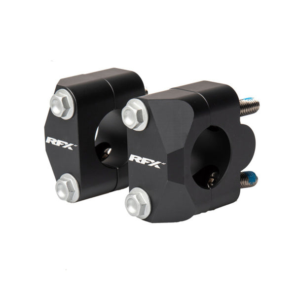 RFX Race Handlebar Adaptor Kit 22.2mm> 28.6mm (Black) Universal Conversion to Oversize Bars FXHM900005BK