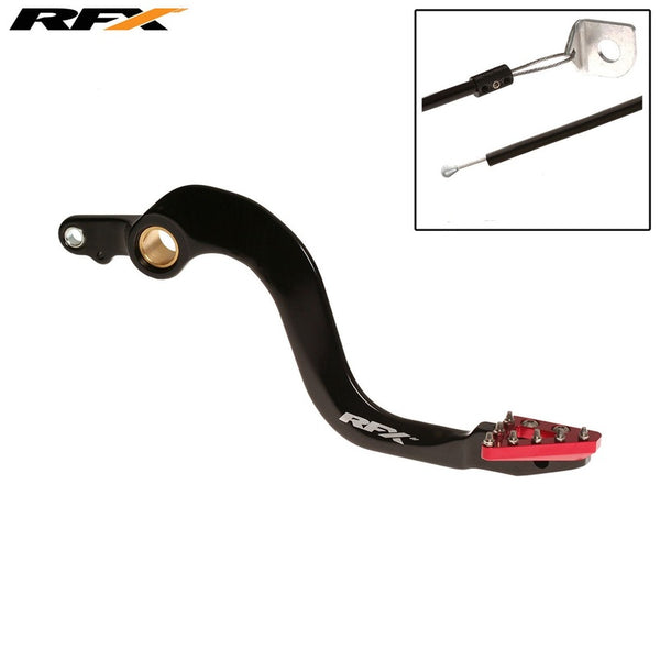 RFX PRO St Rear Brake Liver (Hard Anodised Black/Red) - Honda CR250 FXRB1040199RD