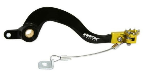 RFX PRO ST RES BRAKE LEVER (Black/Yellow) - Suzuki RM250 FXRB3050199LY