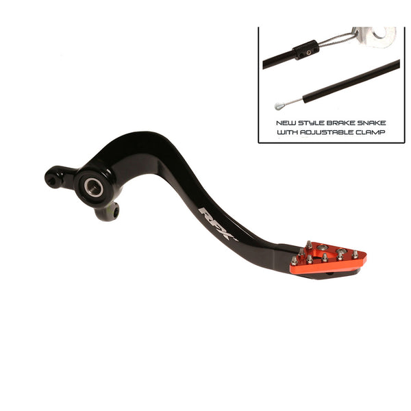 RFX PRO St Rear Brake Liver (Hard Anodised Black/Orange) - KTM85 FXRB5020199or