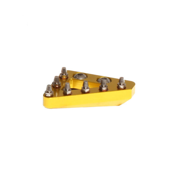 RFX PRO Replacement CNC Solid Rear Brake lives tip (Yellow) FXRB9010199LY
