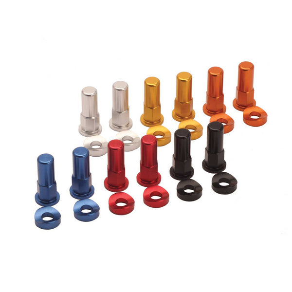 RFX Pro Rim Lock Nuts and Washers (Silver) 2pcs FXRL9000099SV 