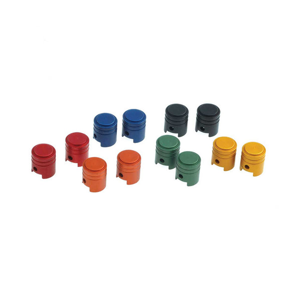 RFX Sport Valve Caps (Piston/Orange) 2PCS FXVC10000ORN