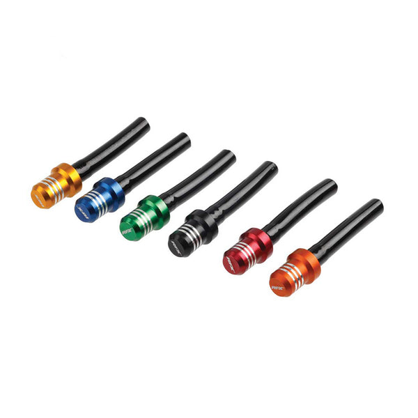 RFX Gas Tank Valve - Shorty Inc 1 Way Cap (Red) FXVT10000555RD