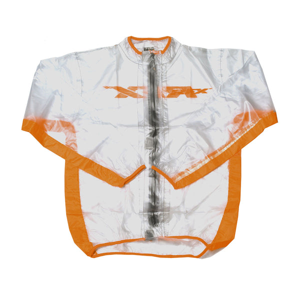 RFX Sport Wet Jacket (Clear/Orange) Size Youth Size XL (12-14) FXWJ103YX55OR 